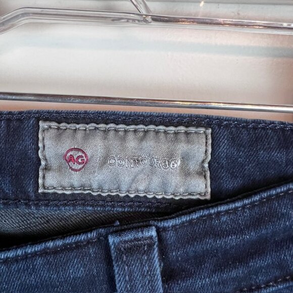 AG Prima Ankle Cigarette Leg Jeans Contour 360 Dark Wash Size 28 - Picture 5 of 9